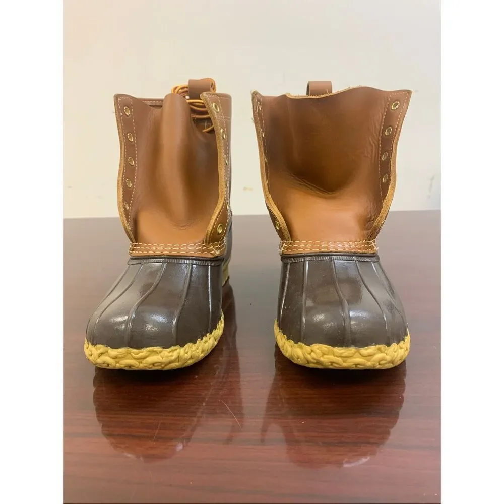 LL Bean Brown Leather 8
